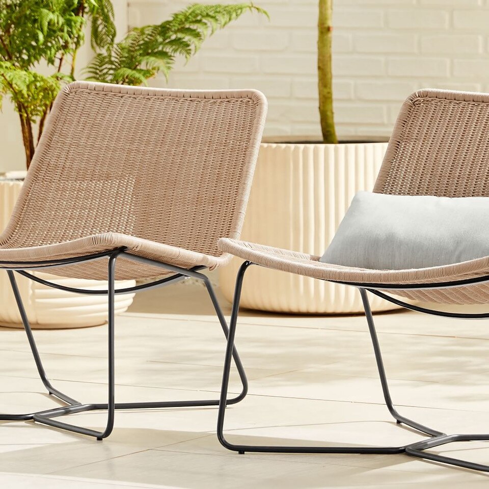 Outdoor Slope Lounge Chair West Elm Australia